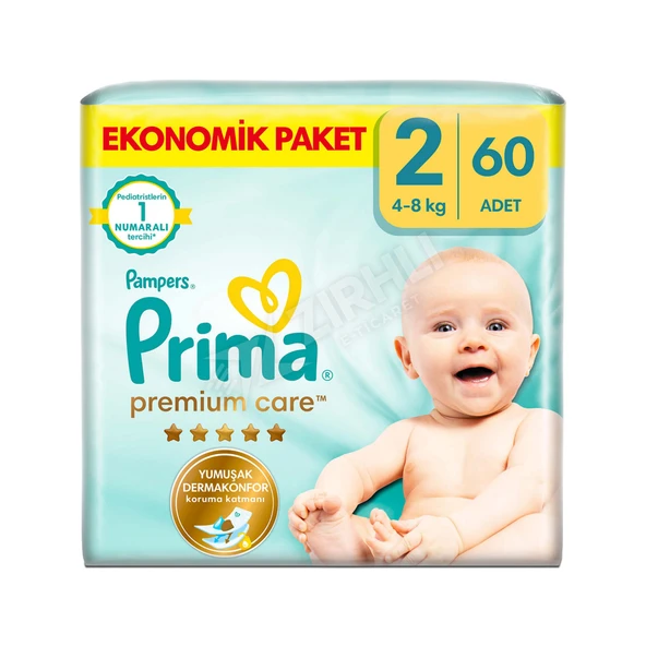Prima Premıum Care  Eko Paket 60'lı No:2