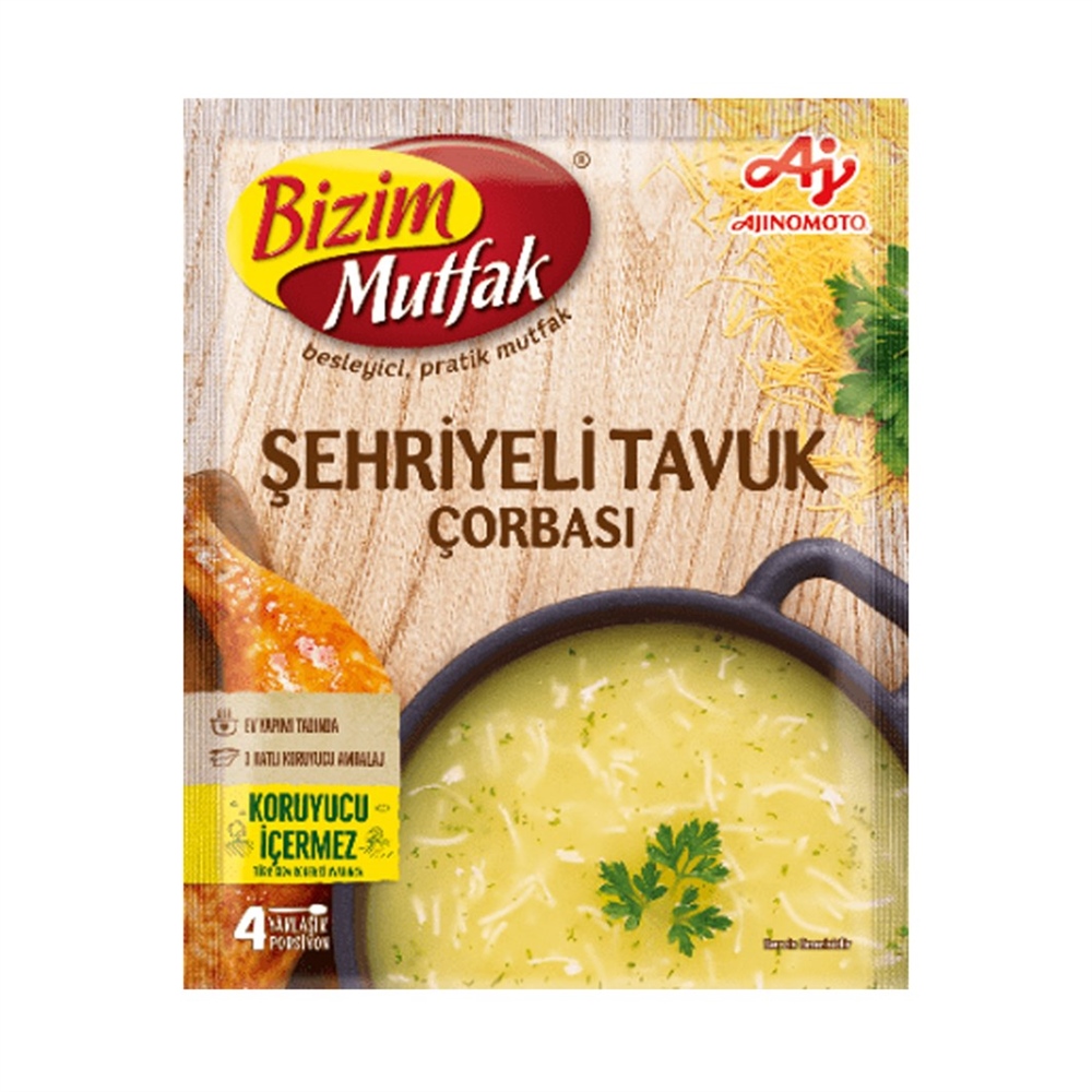 Bızım Çorba Sehrıyeli Tavuk 58 Gr
