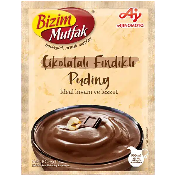Bızım Mutfak Pudıng 100 Gr Fındıklı