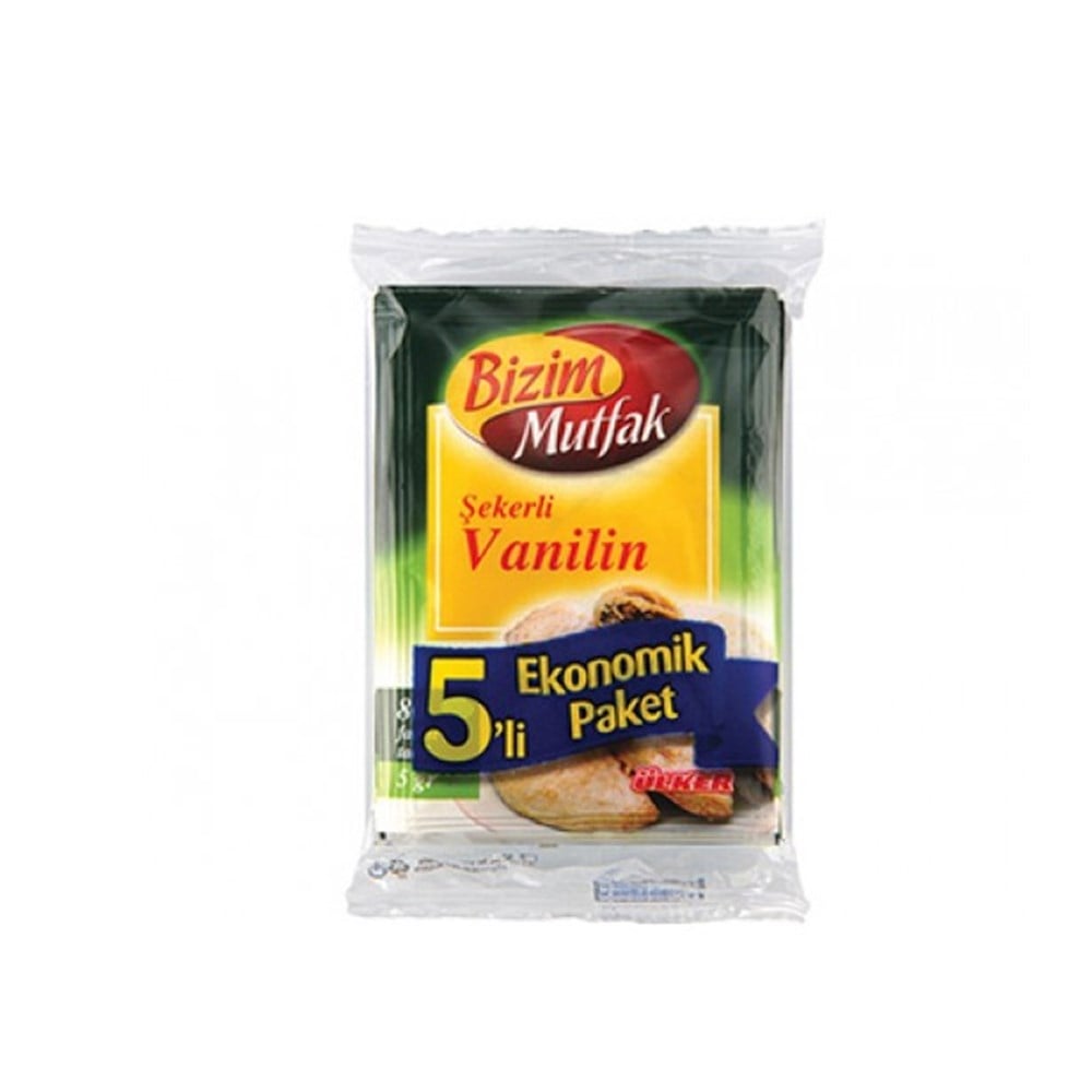 Bızım Vanılın Şekerli 5x25 Gr