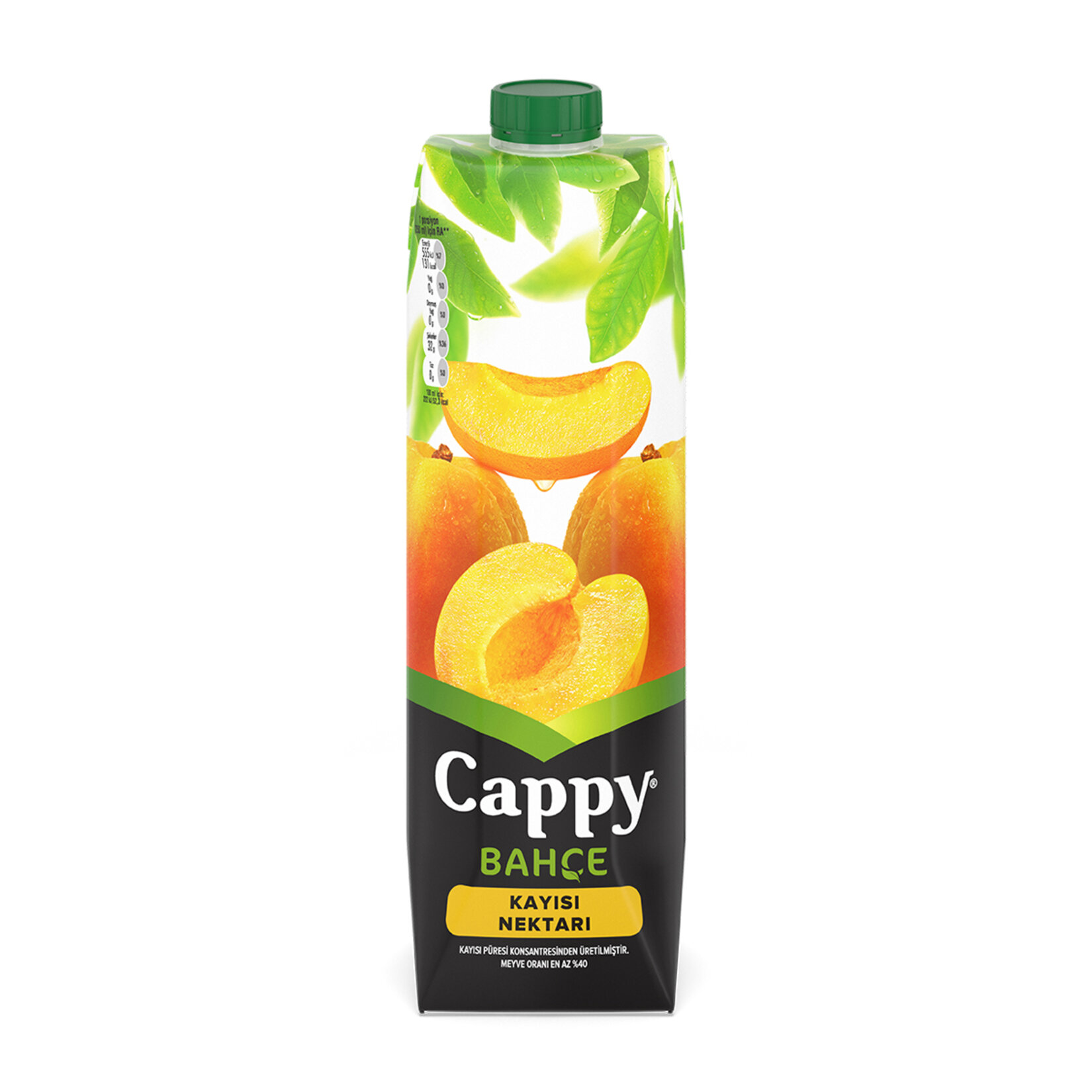 Cappy Meyve 1 Lt Kayısı Nektarı Tetra