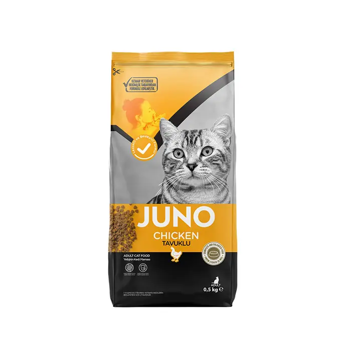 Juno Yetıskın Kedı Maması 500 Gr Tavuklu