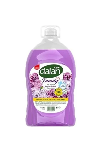 Dalan Sıvı Sabun Famıly 3 Lt Leylak