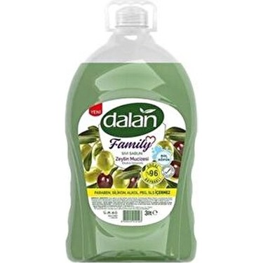 Dalan Sıvı Sabun Famıly 3 Lt Zeytin