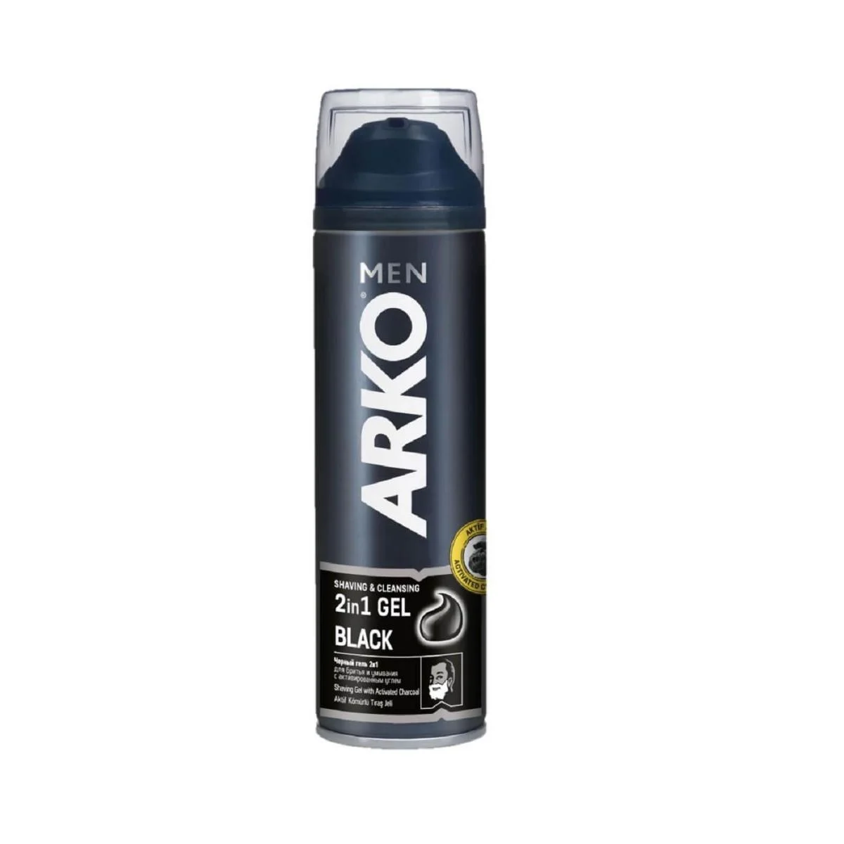 Arko Tiras Jeli 200 Ml Black