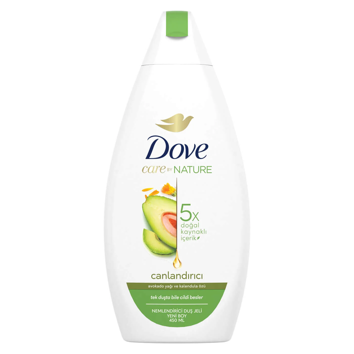 Dove Dus Jeli 450 Ml Avokado