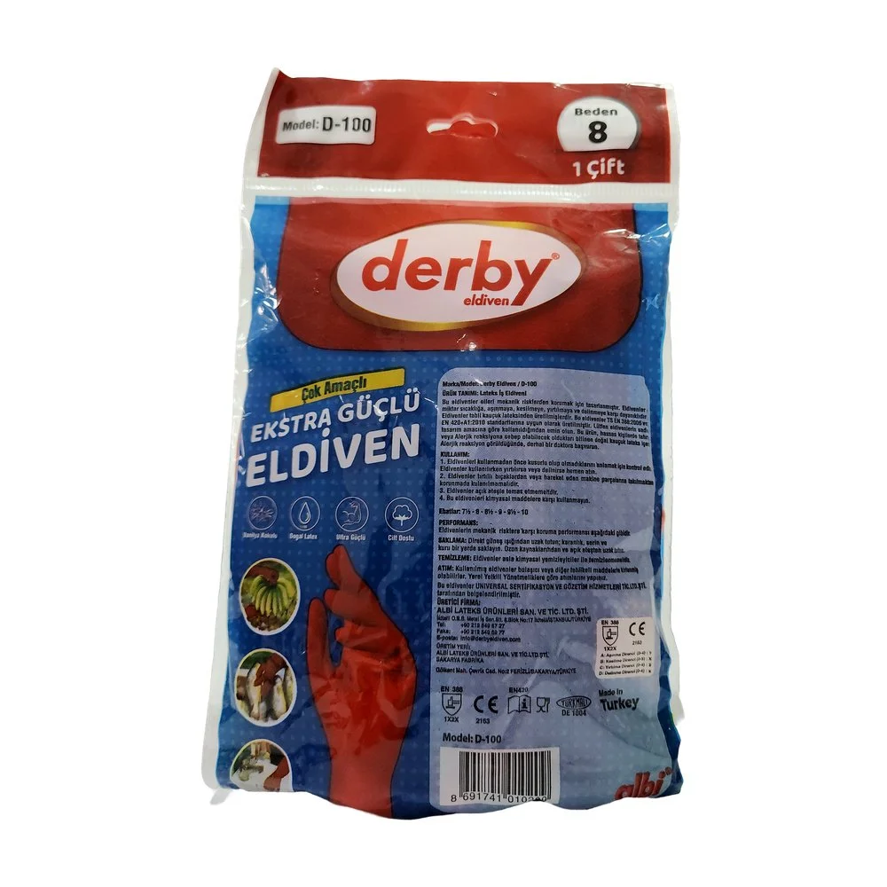 Derby Eldiven No:8