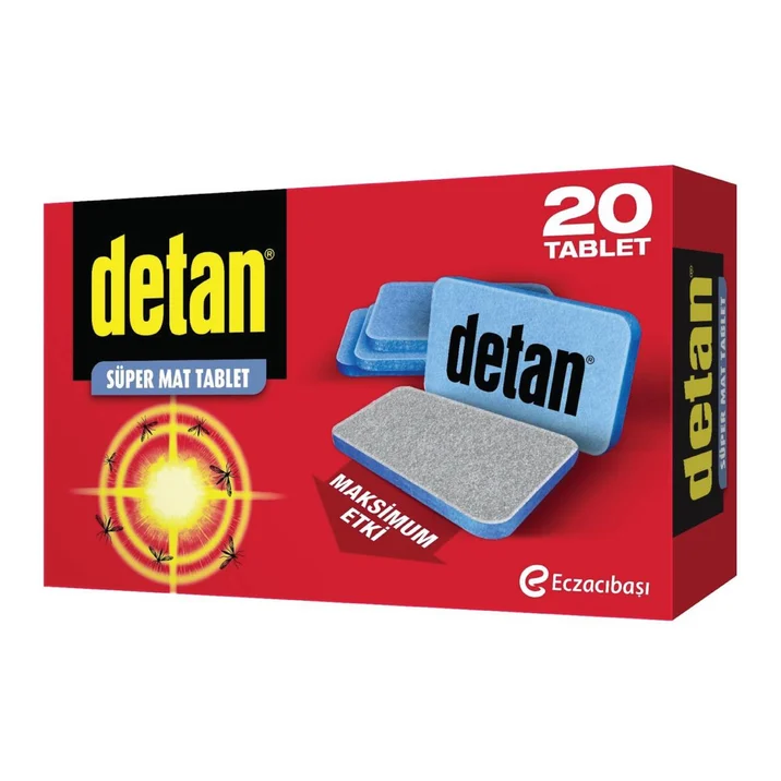 Detan Mat Ekstra Tablet 20 Gece