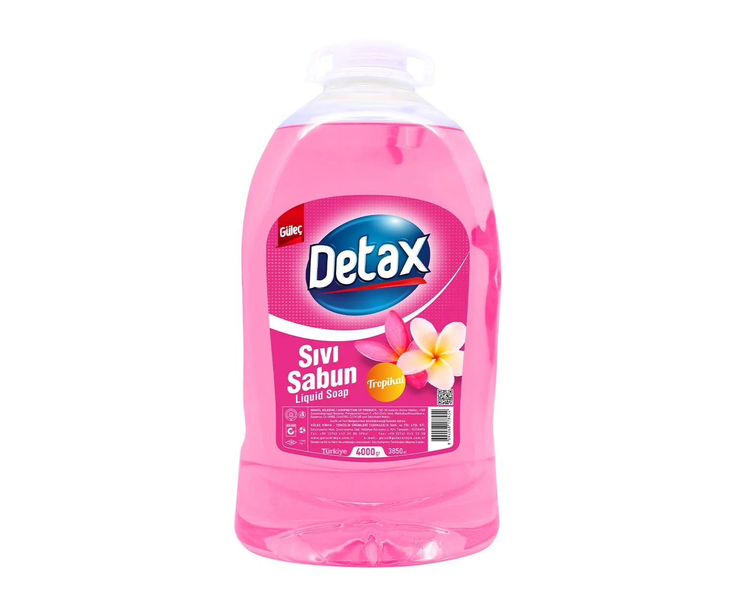 Detax Sıvı Sabun 3000 Gr Nar Cıceği