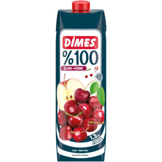 Dımes M.suyu 1 Lt %100 Elma & Vişne