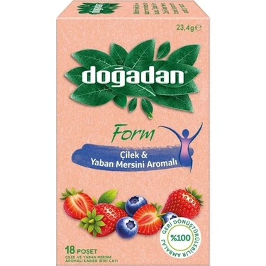 Dogadan Bıtkı Çayı 18'li Form Çilek&Y.mersınli