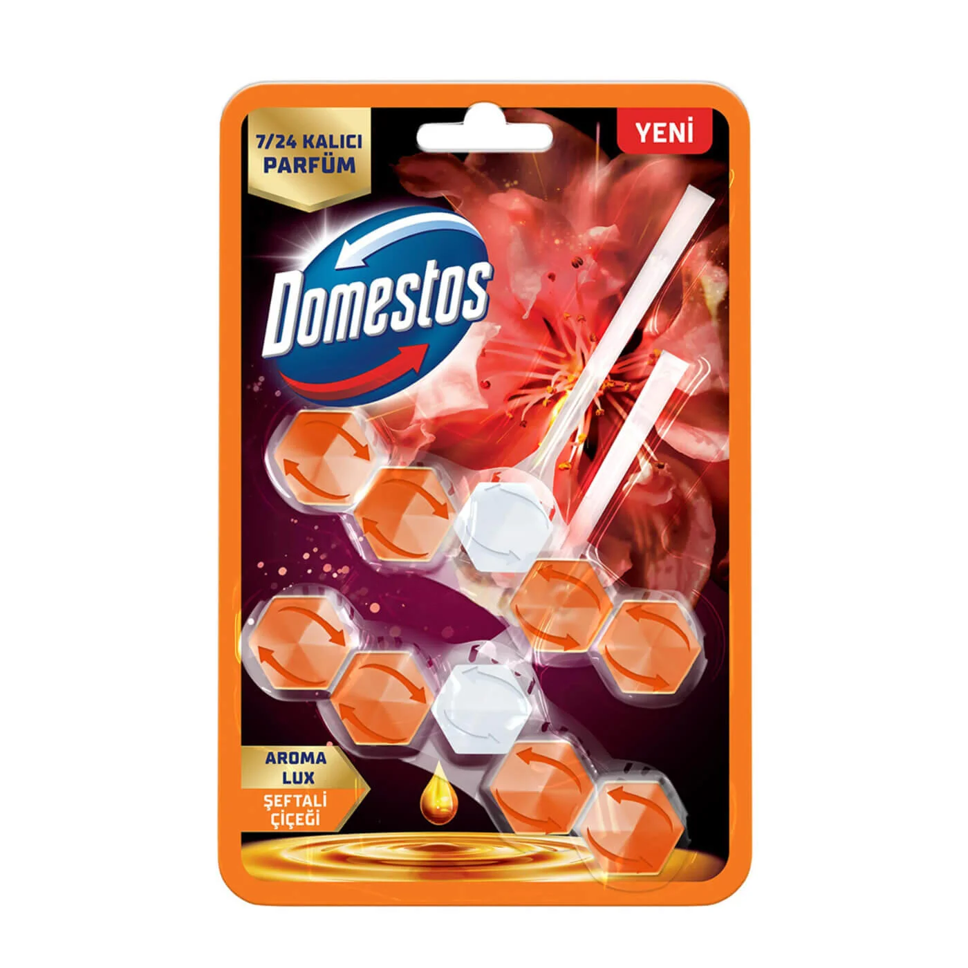 Domestos Wc Blok 5'li 2x50 Gr Lux Şeftali Cıc.