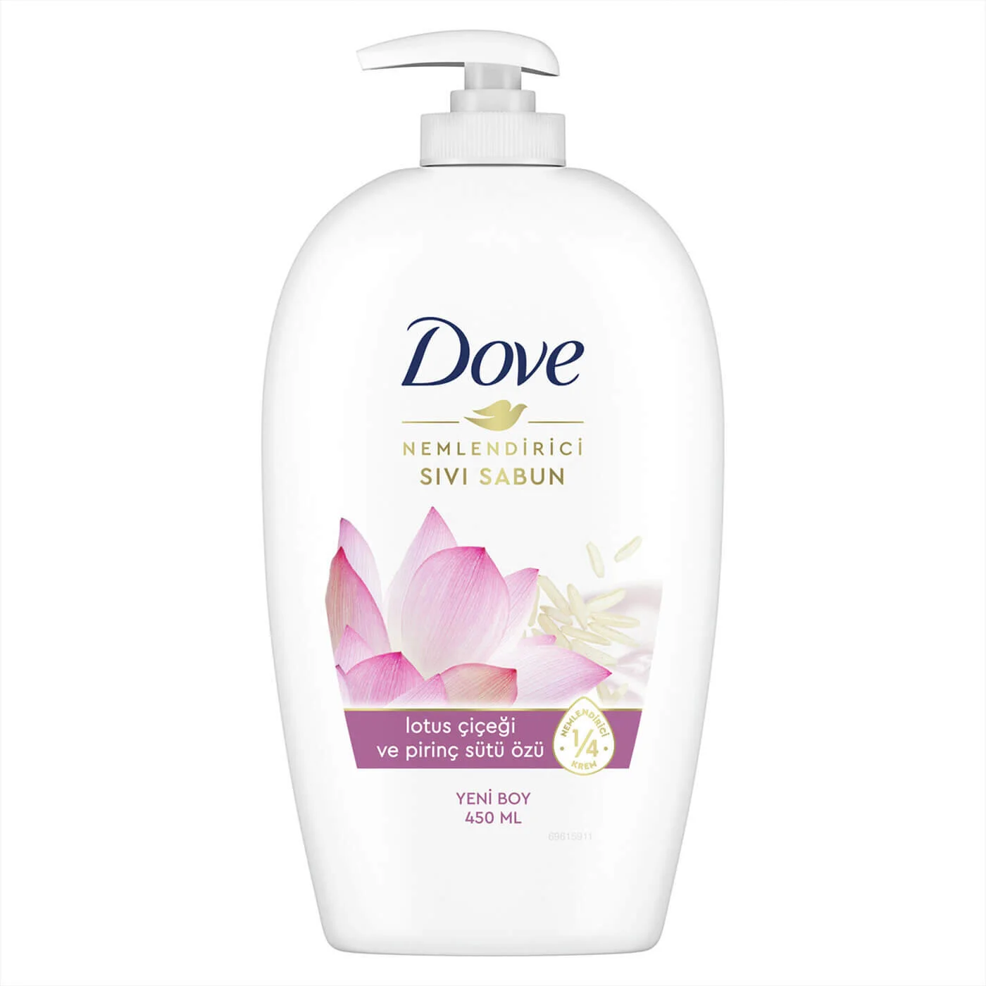 Dove Sıvı Sabun 450 Ml Lotus ve Pirinç Sütü