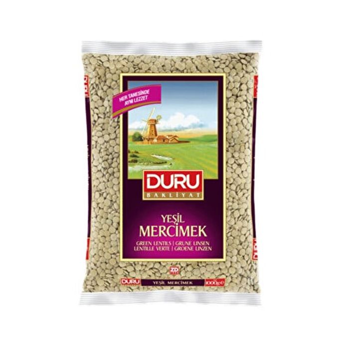 Duru 1000 Gr Yeşil Mercimek