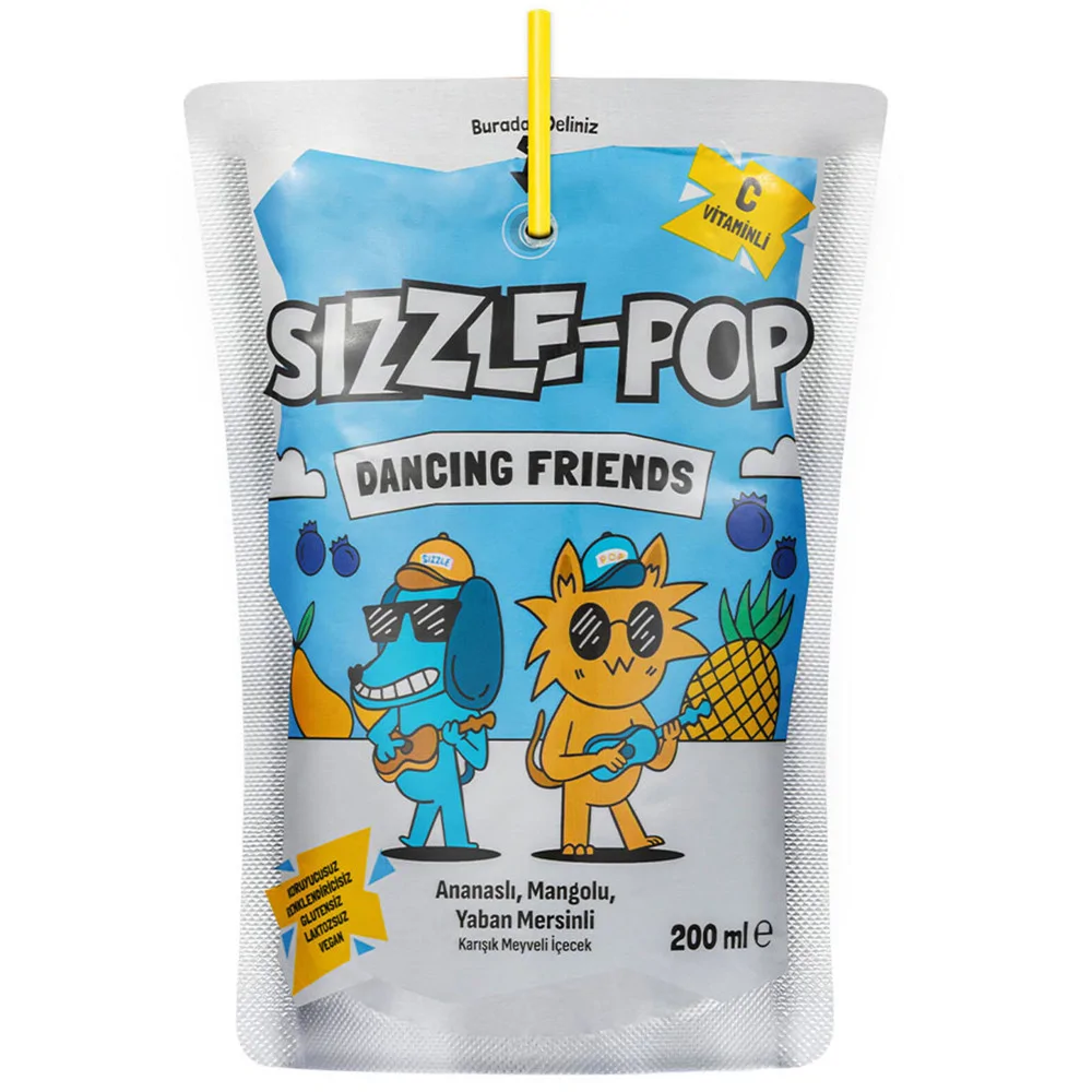 Sızzle-Pop 200 Ml Dancıng Frıends