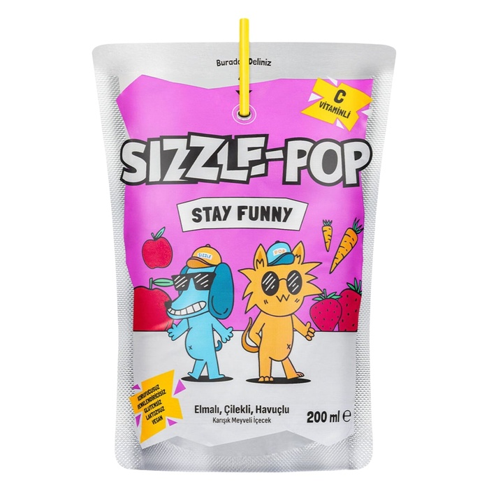 Sızzle-Pop 200 Ml Stay Funny