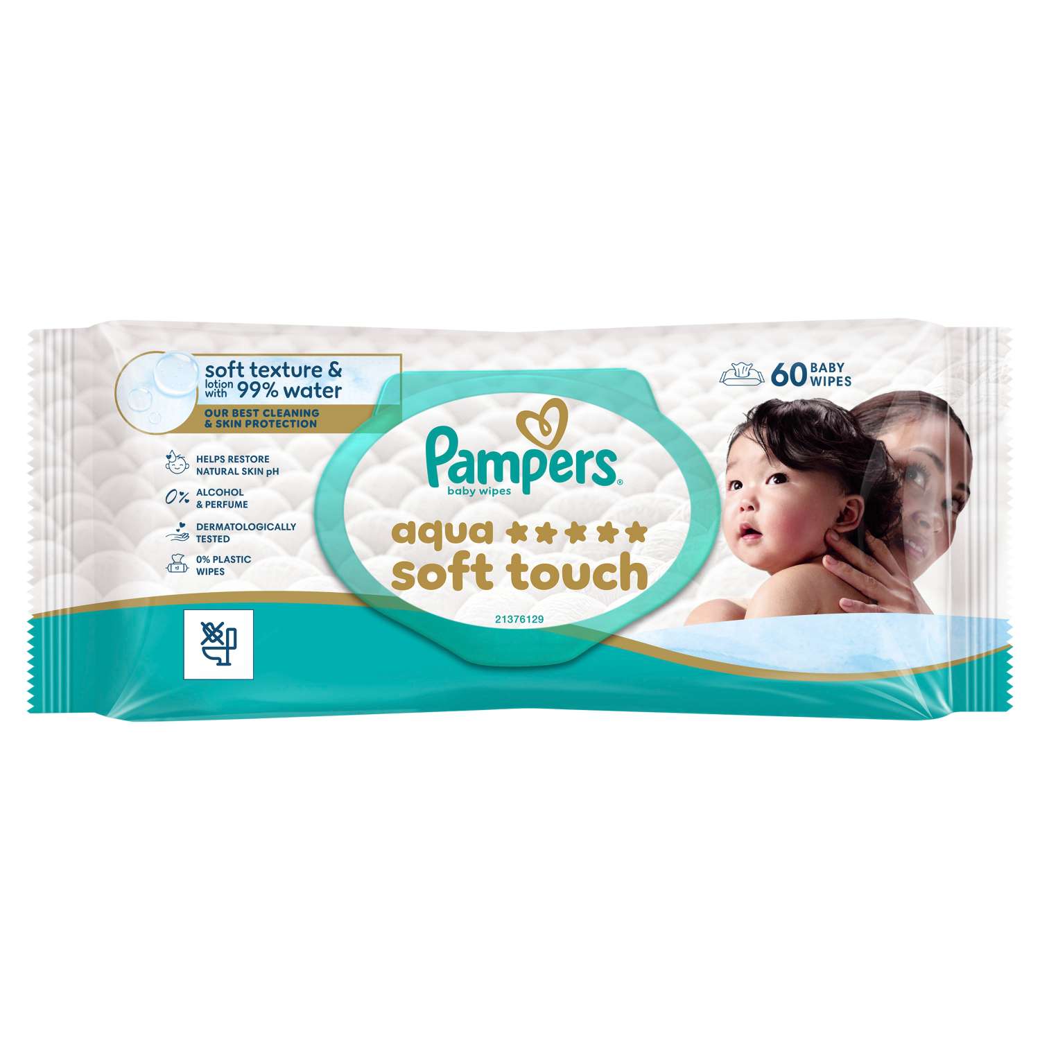 Pampers Aqua Soft Touch 60'lı Islak Havlu