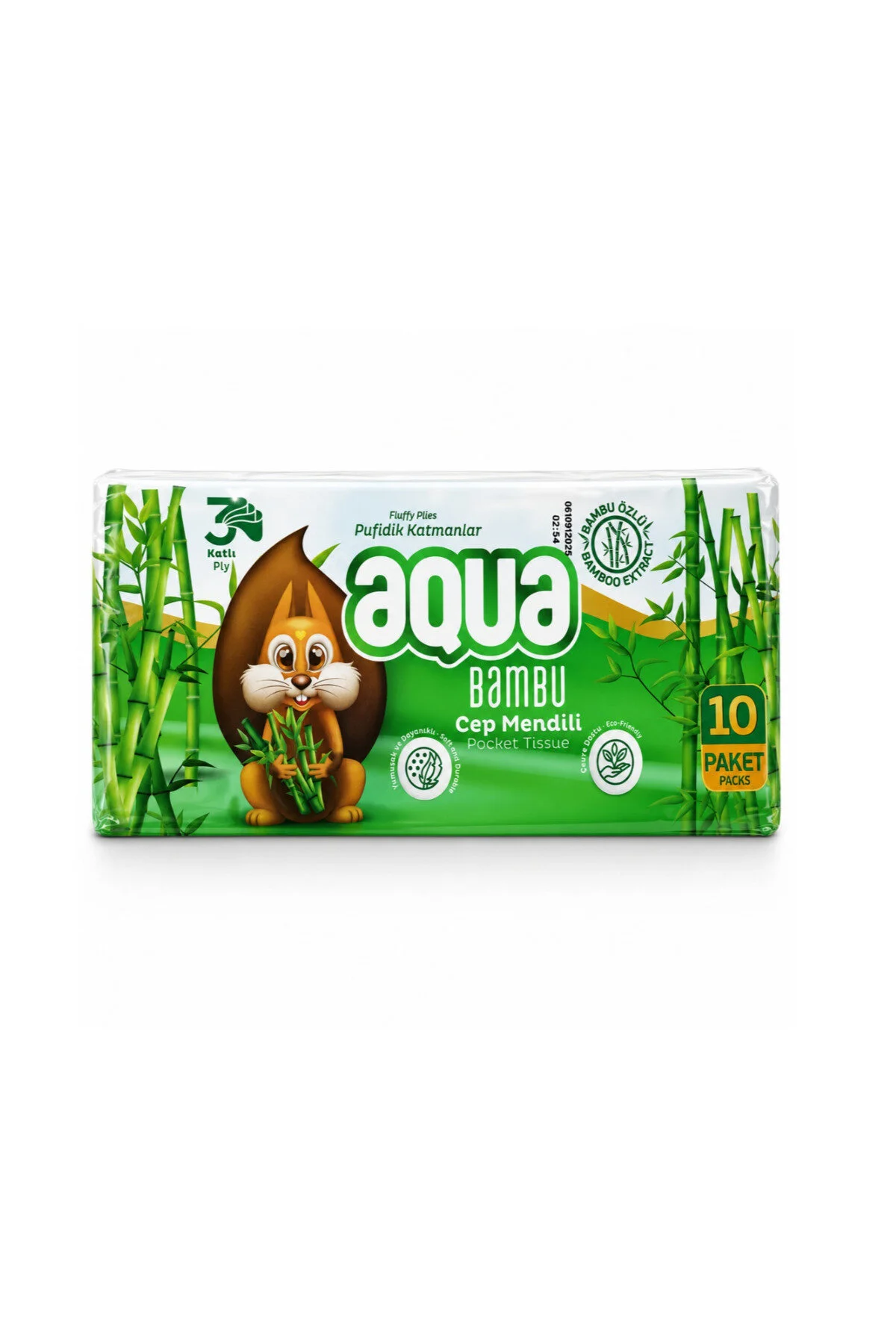 Aqua Cep Mendili 10'lu Pkt