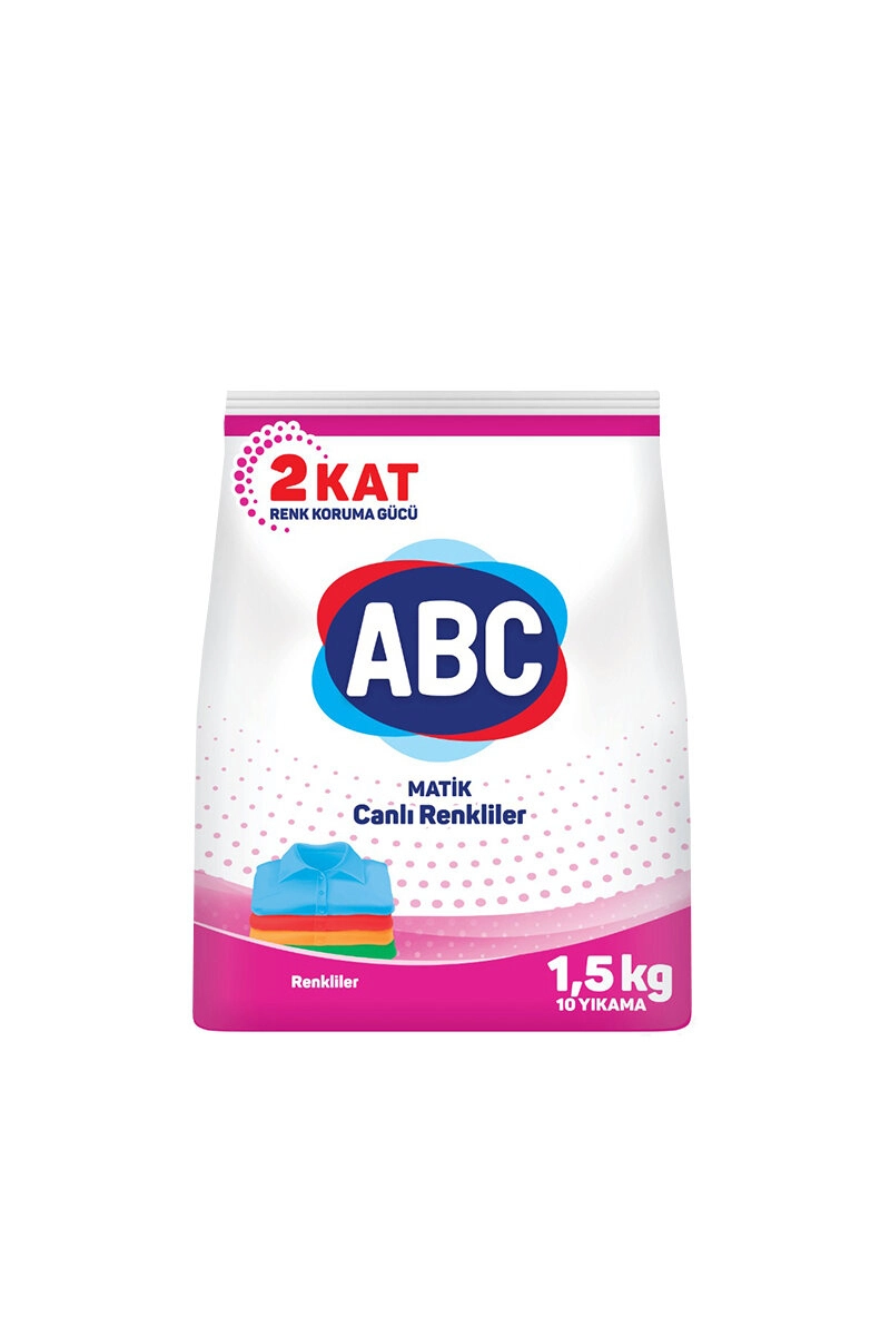 Abc Matık 1,5 Kg Canlı Renklıler