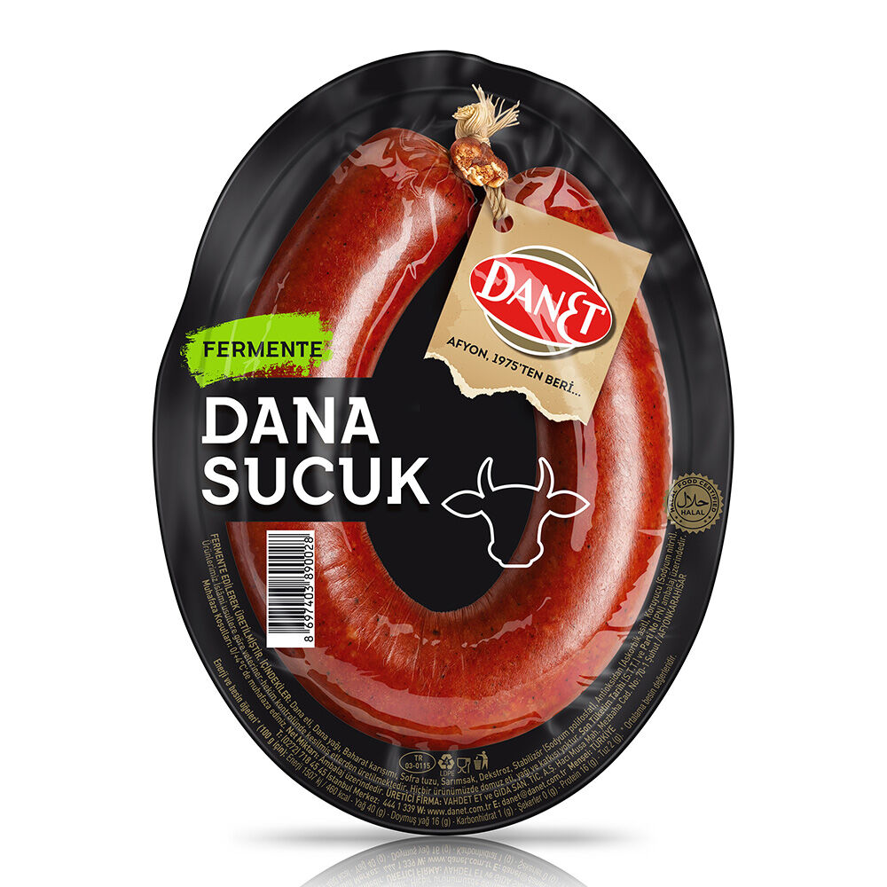 Danet Sucuk 200 Gr Fermente Vak.kangal