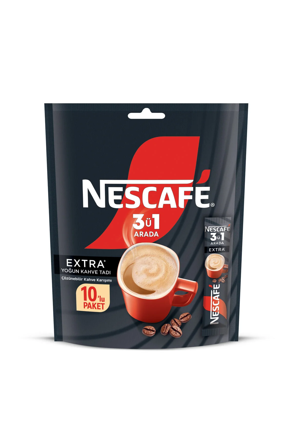 Nescafe 10'lu Paket 3ın1 Extra