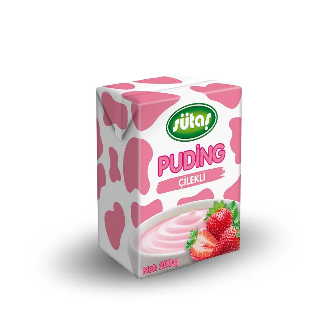 Sütaş Uht Pudıng Çilekli 200 Gr