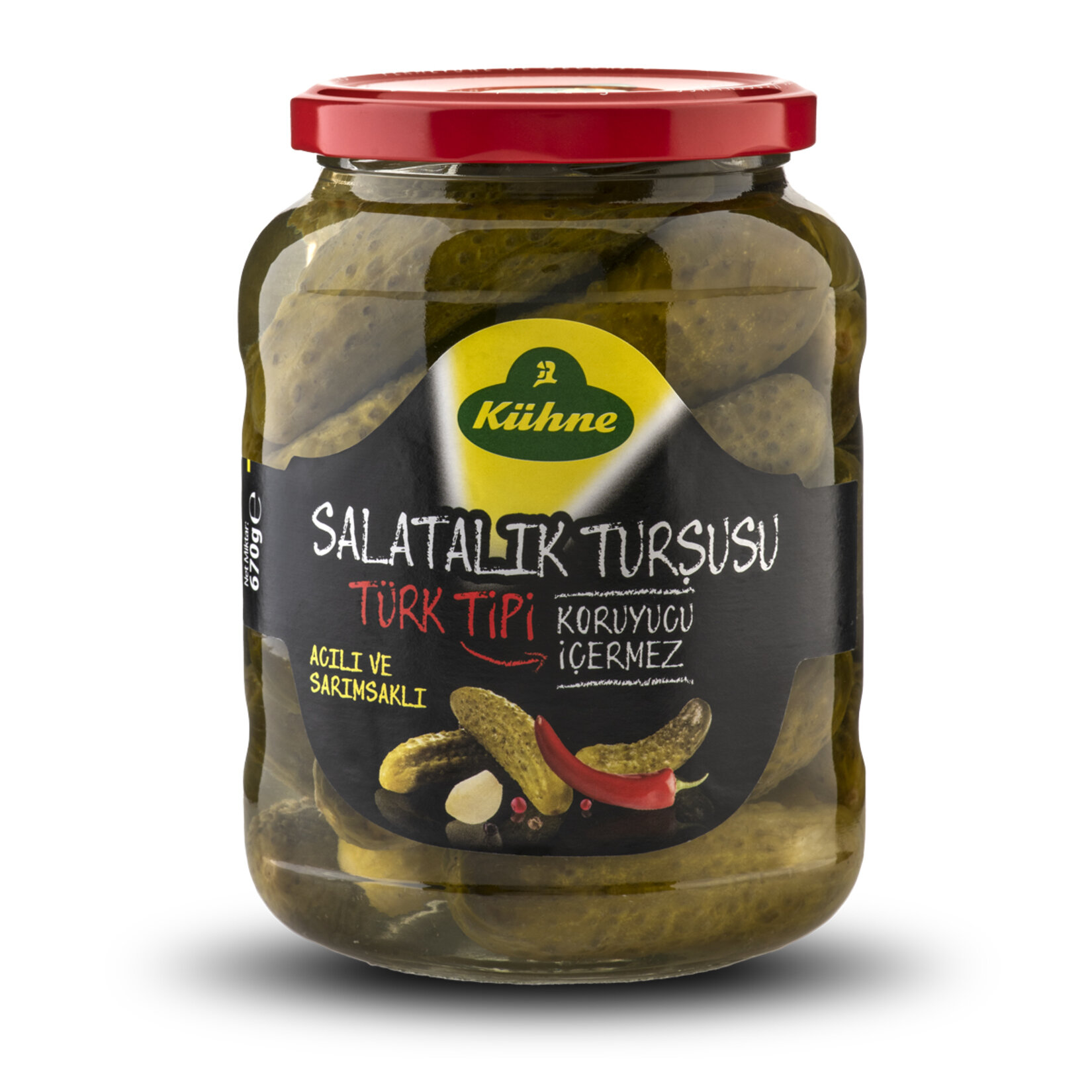 Kuhne Turşu 670 Gr Salatalık Turk Tıpı