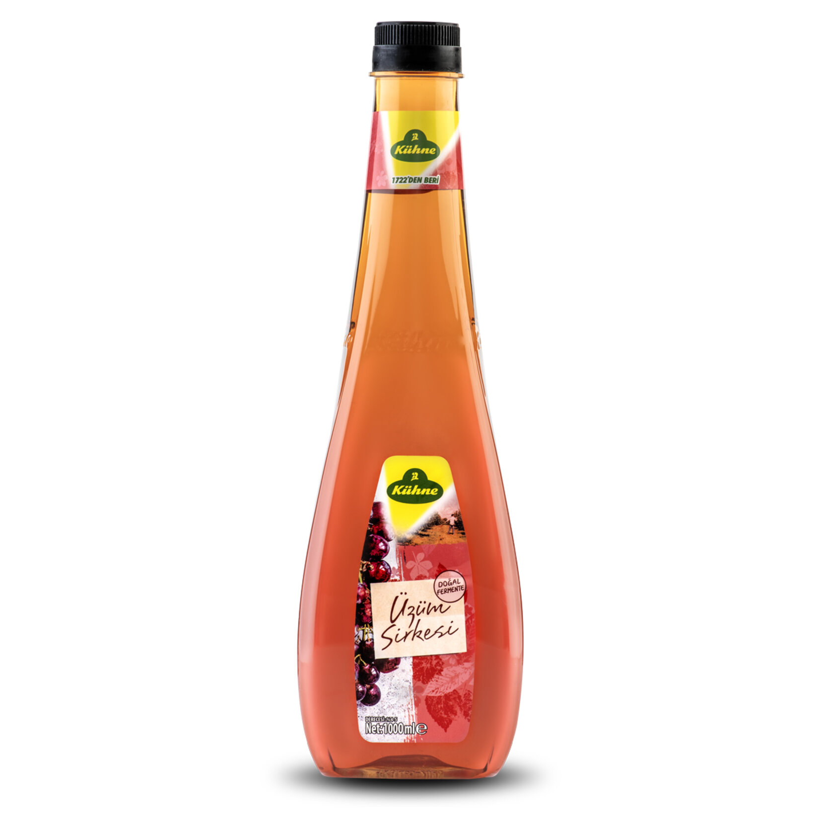 Kuhne Üzüm Sırkesı 1 Lt Pet