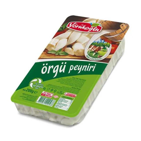 Yorukoglu Orgu Peynir 200 Gr