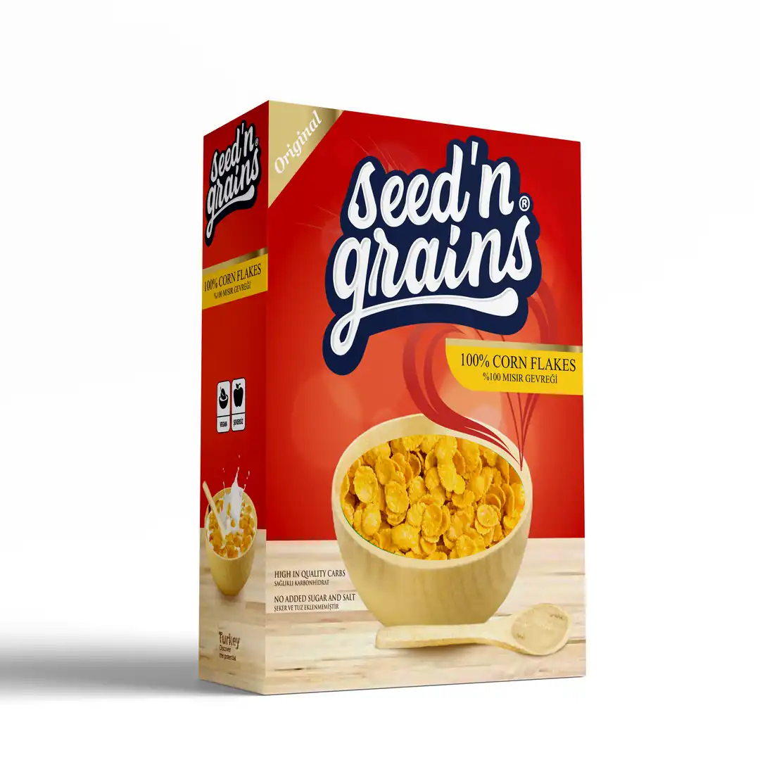 Seed'n Graıns %100 Şekersiz Corn Flakes 300 Gr