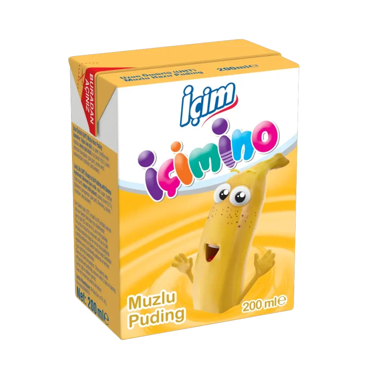 İçim Hazır Pudıng Muzlu 200 Ml