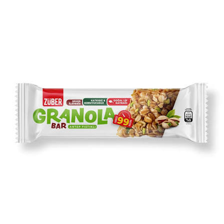 Zuber Granola Bar 25 Gr Antep Fıstıklı