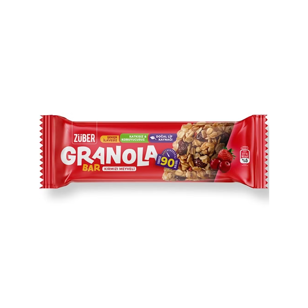 Zuber Granola Bar 25 Gr Orman Meyveli