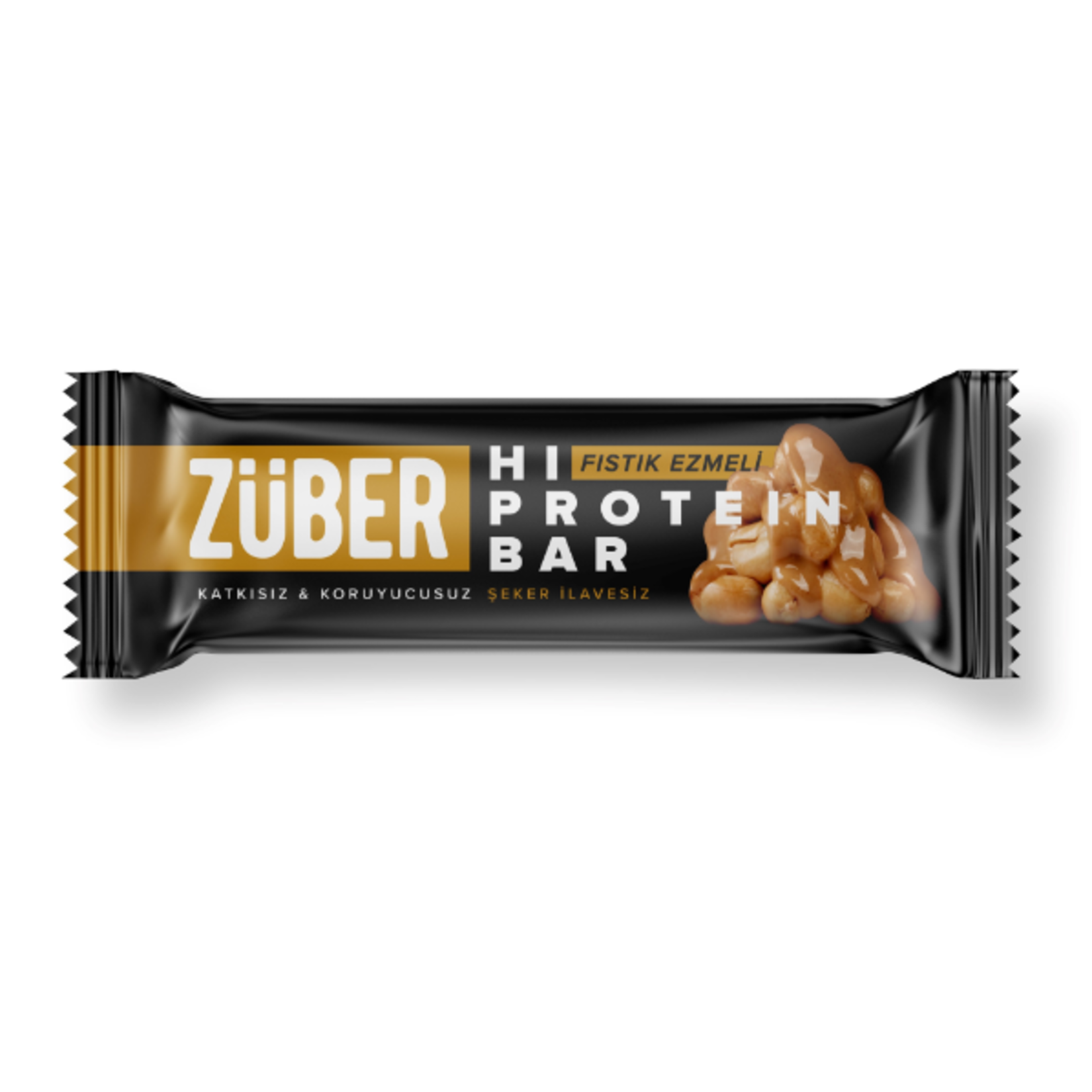 Zuber Hı-Protein Bar 45 Gr Fıstık Ezmeli