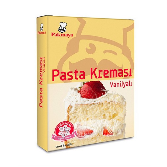 Pakmaya Pasta Kreması Vanılyalı 140 Gr