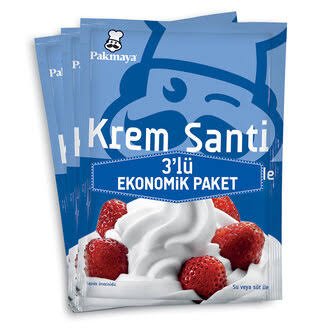 Pakmaya Krem Santı 3x75 Gr Sade