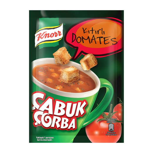 Knorr Cabuk Corba Domates Kıtırlı 22gr