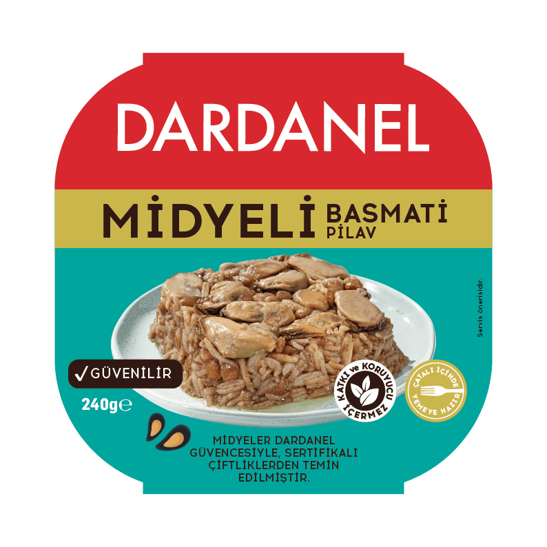 Dardanel Ton Fıt Bowl 240 Gr Mıdyeli Basmatı