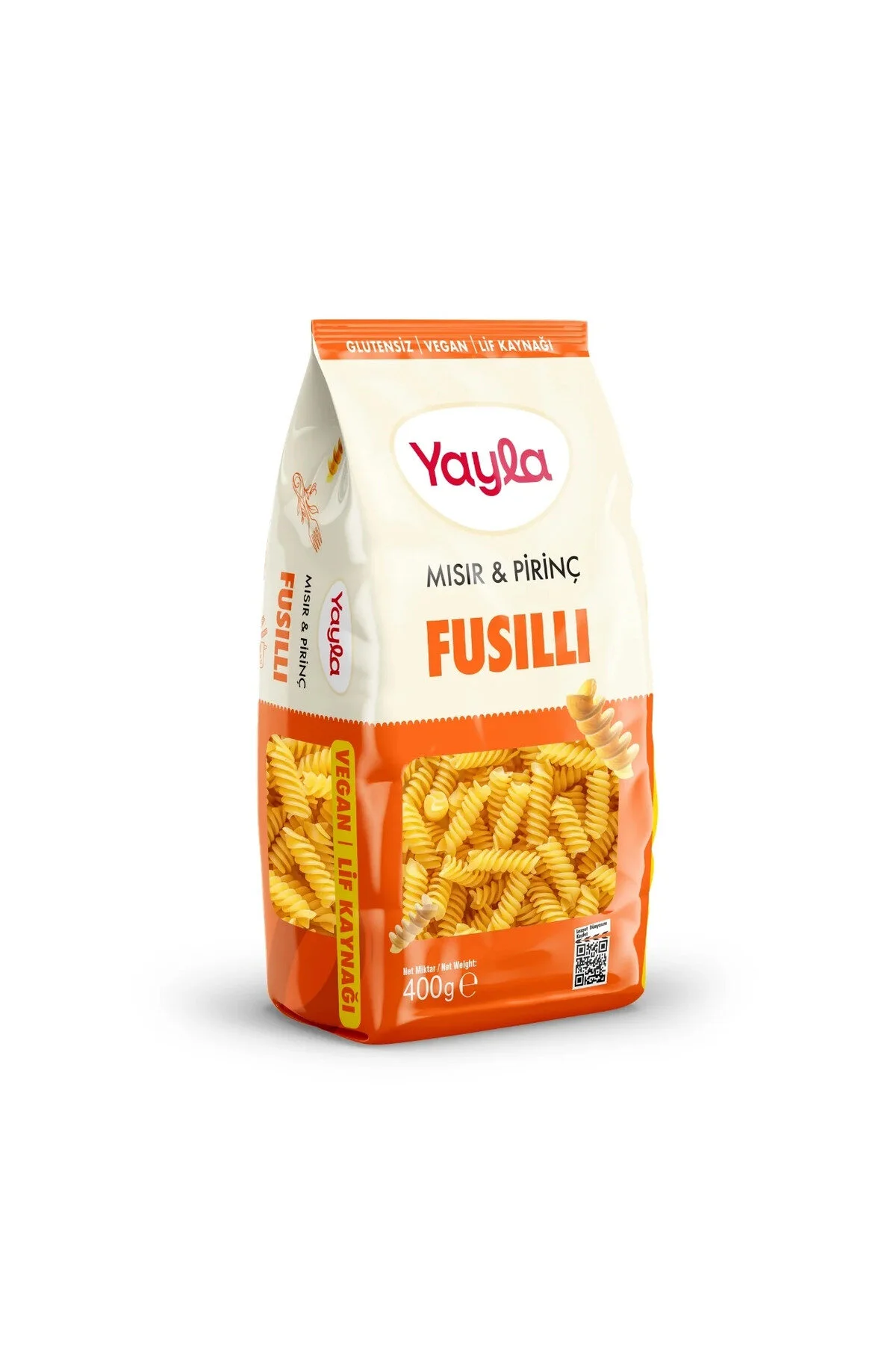 Yayla Mısır&Pirinç Mak.400 Gr Fusullı
