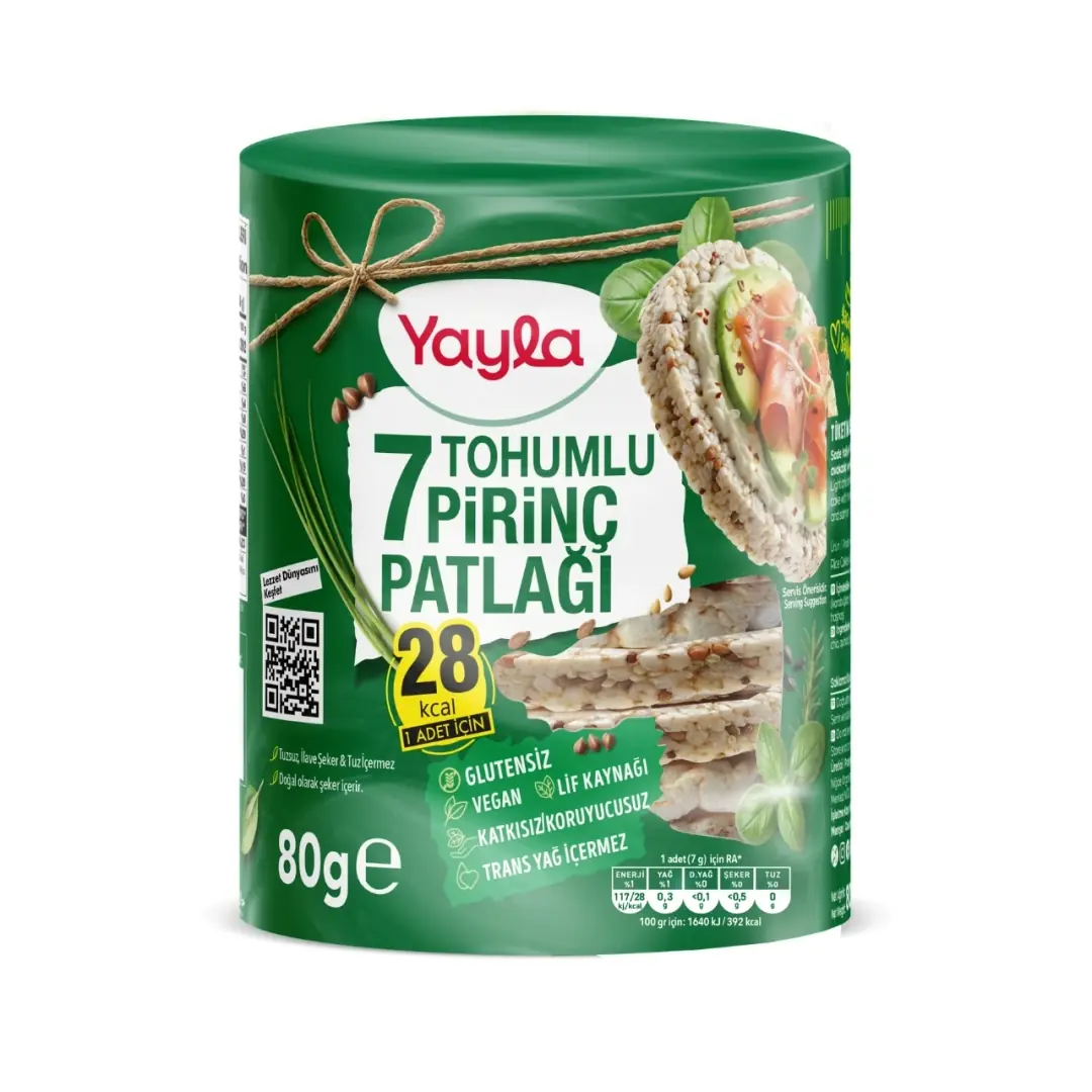 Yayla Pirinç Patlağı 80 Gr 7 Tohumlu Sılındır