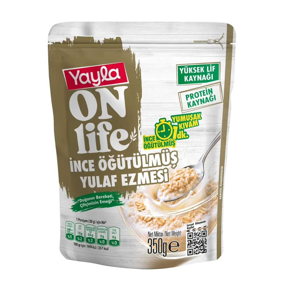 Yayla Onlıfe Yulaf Ezmesı 350 Gr Ince