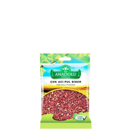 Anadolu Pulbıber 80 Gr Cok Acı