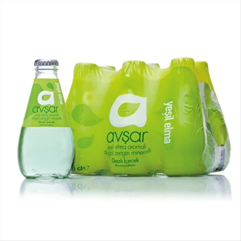 Avsar Maden Suyu 6x200 Ml Yeşil Elma
