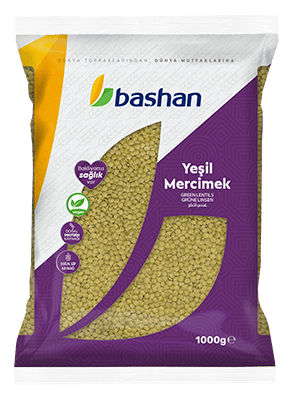 Bashan 1000 Gr Yeşil Mercimek