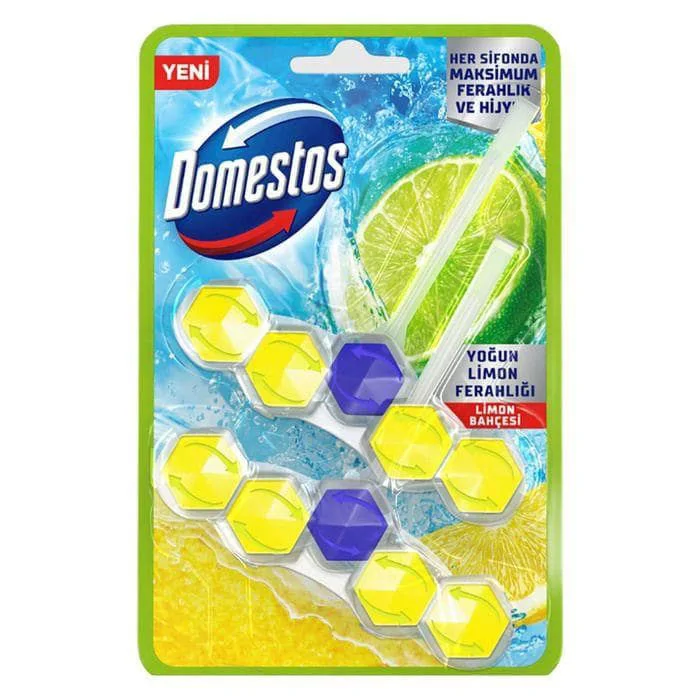 Domestos Wc Blok 5'li 2x50 Gr Limon Bahcesı