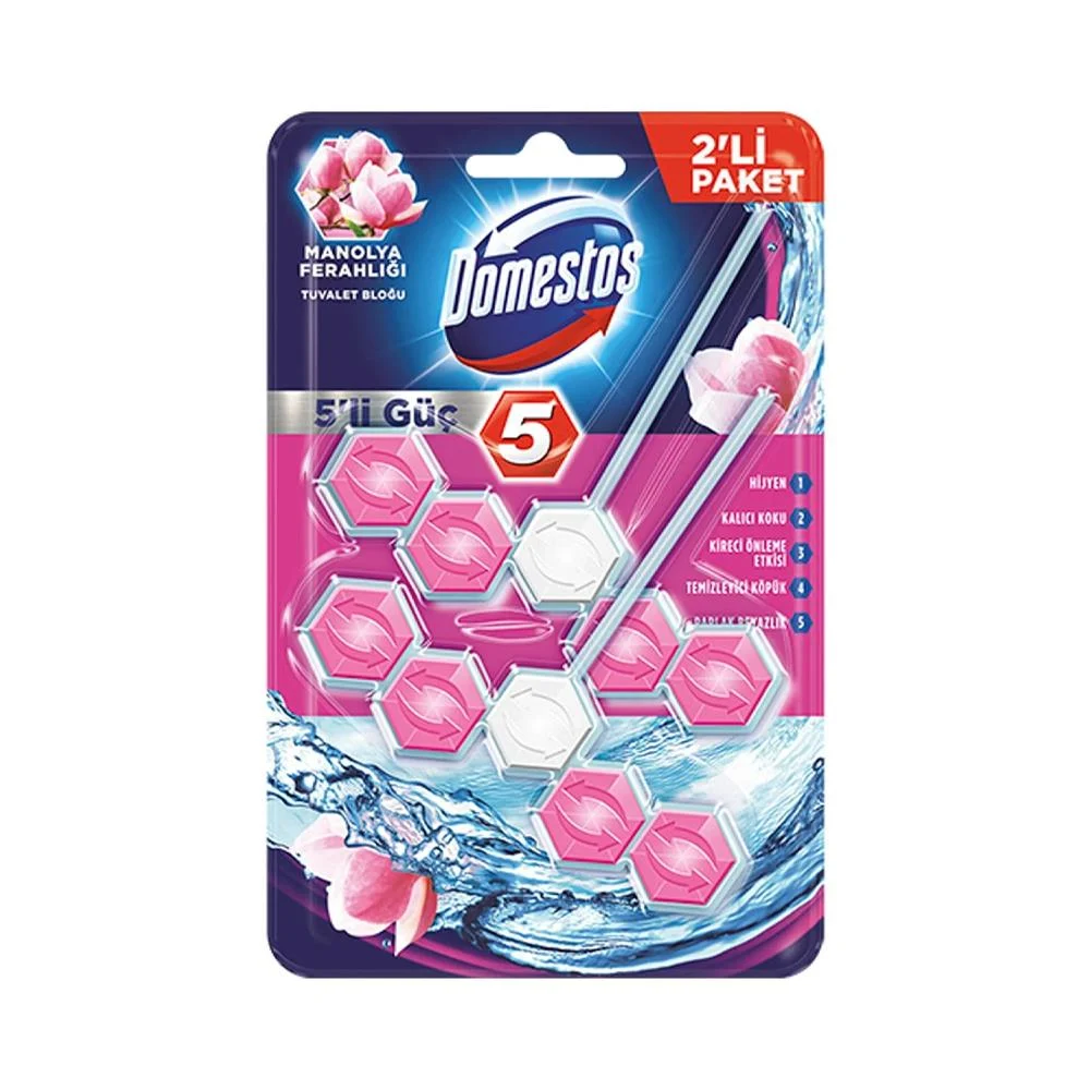 Domestos Wc Blok 5'li 2x50 Gr Manolya
