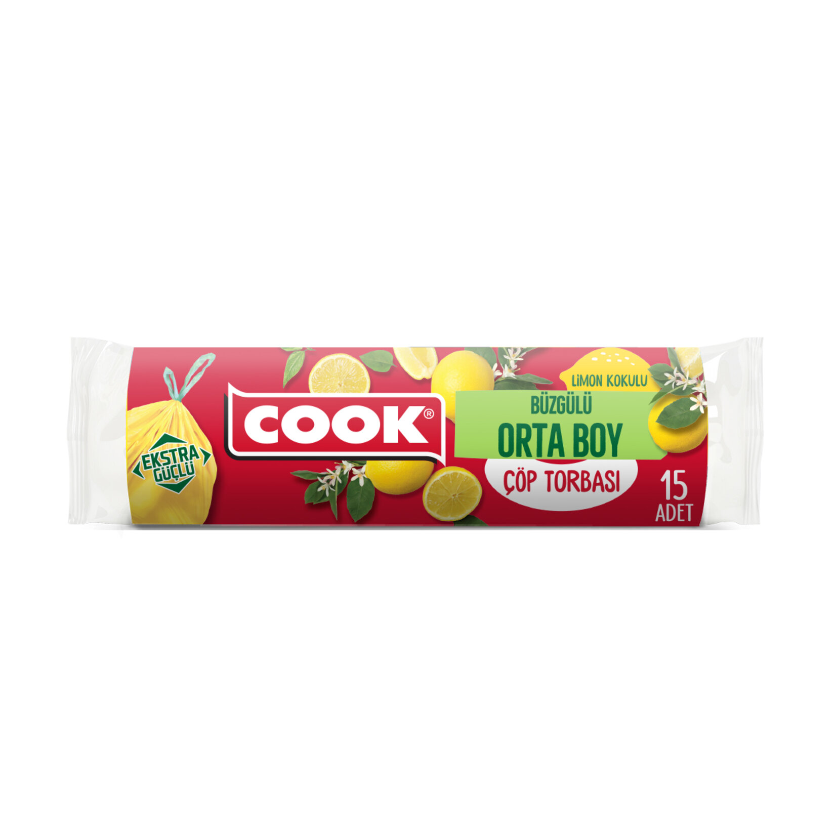 Cook Çöp Torbası Orta 15'li (55x57cm)