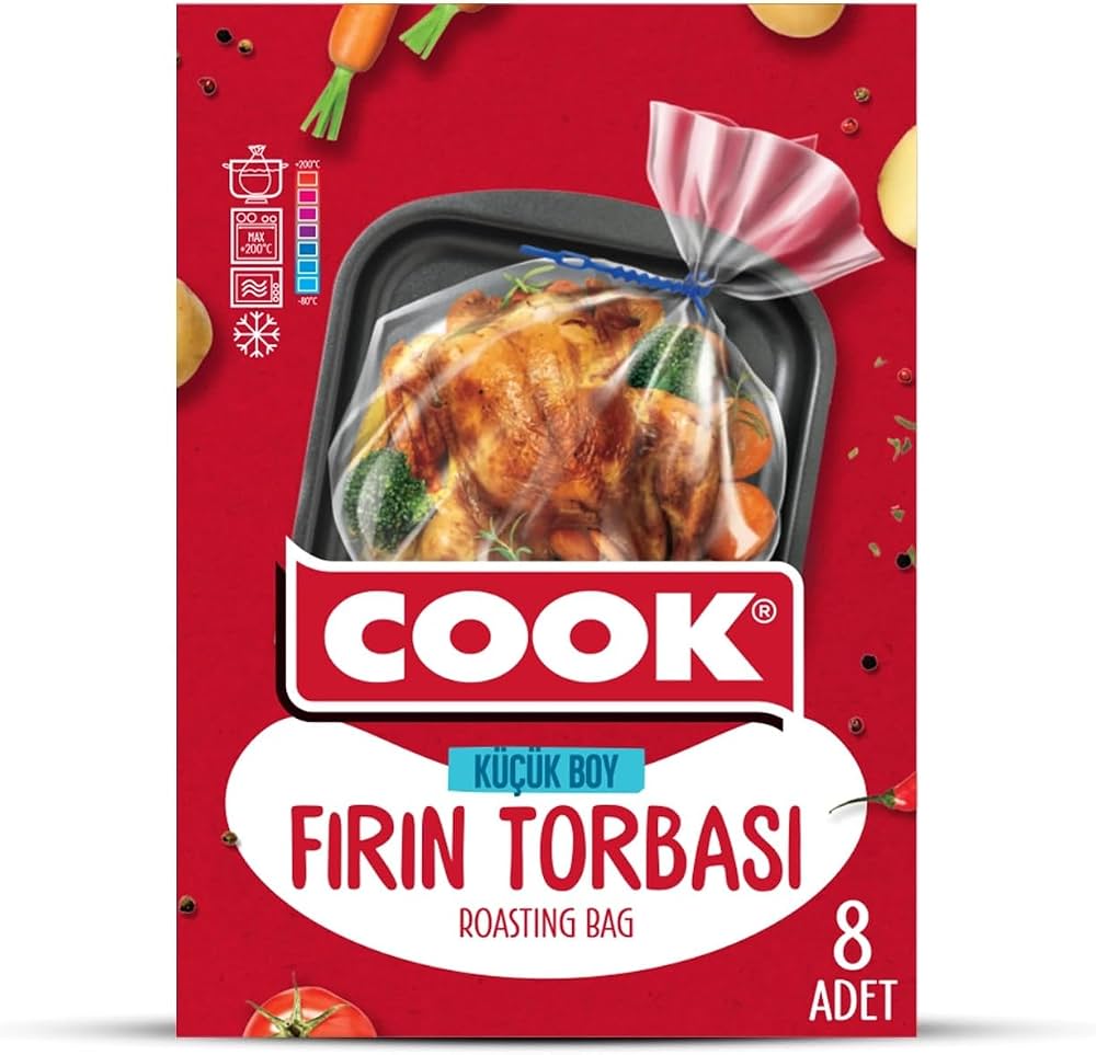 Cook Fırın Torbası Standart 25x38 Cm
