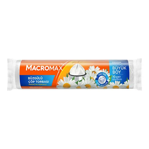 Macromax Çöp Torbası Buzg.orta Papatya 10'lu