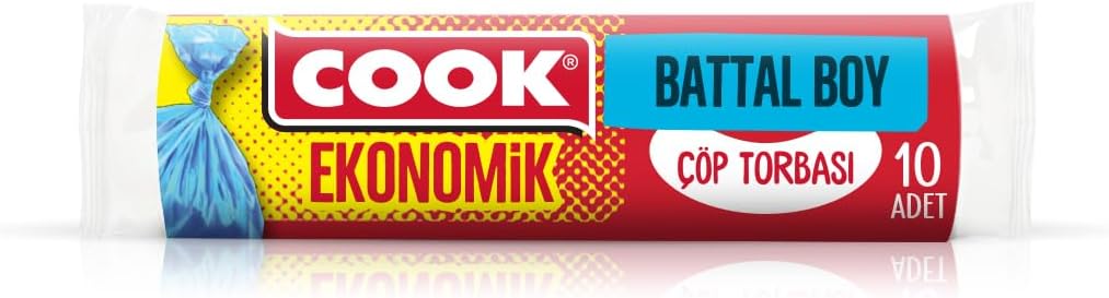 Cook Çöp Torbası Battal Eko 10'lu (72x90cm)